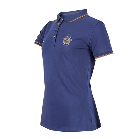 Shires Aubrion Team Young Rider Polo Shirt #colour_navy