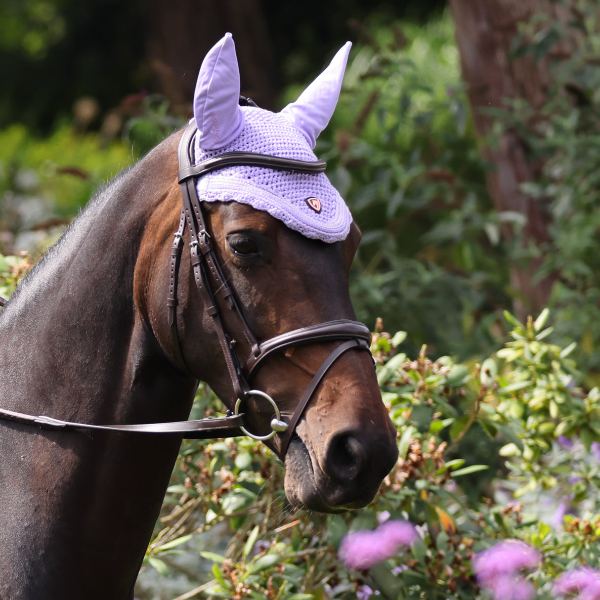 Shires ARMA Fly Hood #colour_lavender