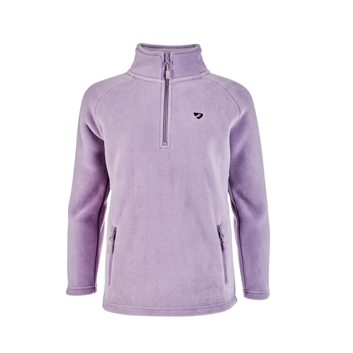 Shires Aubrion Young Rider Restore Half Zip Fleece #colour_mauve