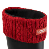 Rockfish Womens Boot Liner #colour_zig-zag-black-red