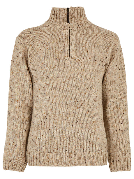 Dubarry Mens Callaghan Knitted Jumper #colour_stone