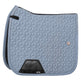 HV Polo Essential Dressage Saddle Pad #colour_dark-mist-blue