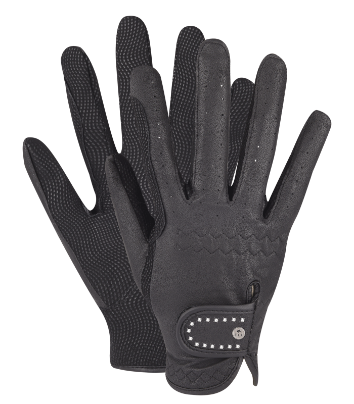 ELT Adult Allrounder Winter Riding Glove #colour_black-silver