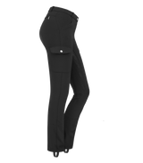 E.L.T Ladies Micro Jodhpur Cargo Silicone Breeches #colour_black