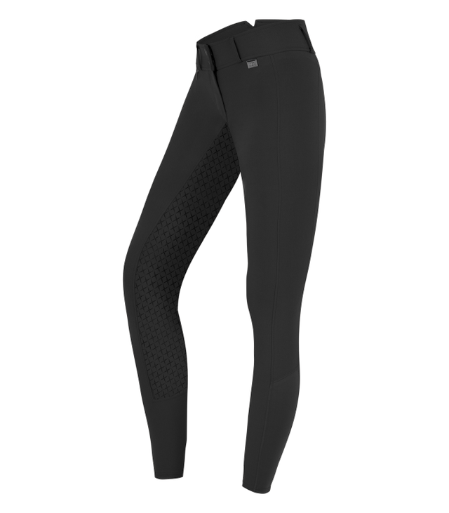 E.L.T Micro Child Sport Silicone High Waist Riding Breeches #colour_black