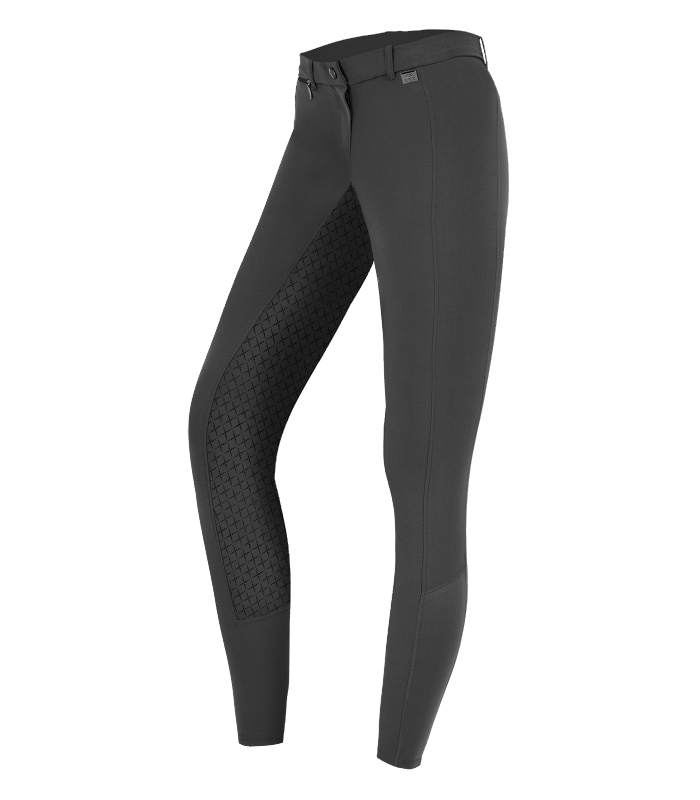 E.L.T Micro Child Sport Silicone Riding Breeches #colour_asphalt