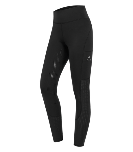 E.L.T Ladies Hanna Mesh High Waist Riding Leggings #colour_black