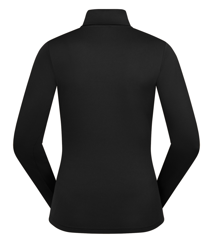 E.L.T Ladies Madison Turtleneck Shirt #colour_black