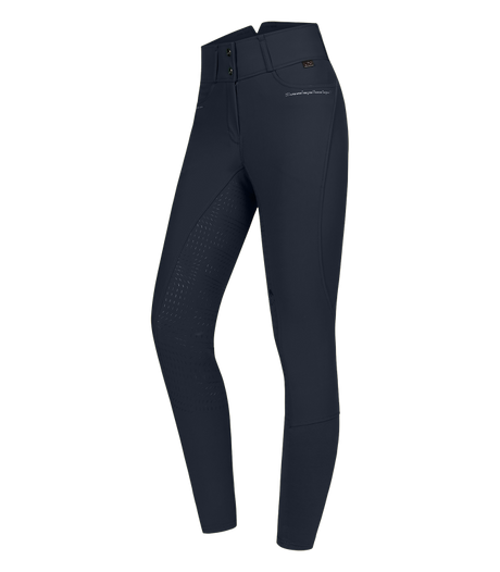 E.L.T Ladies Mathilda Glam High Waist Breeches #colour_deep-blue