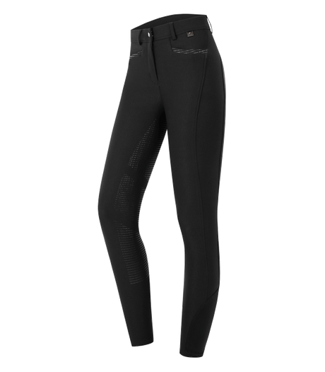 E.L.T Oktavia Ladies Silicone Breeches #colour_black