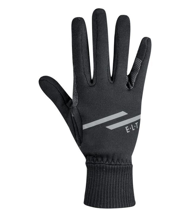 E.L.T Torino Riding Gloves #colour_black