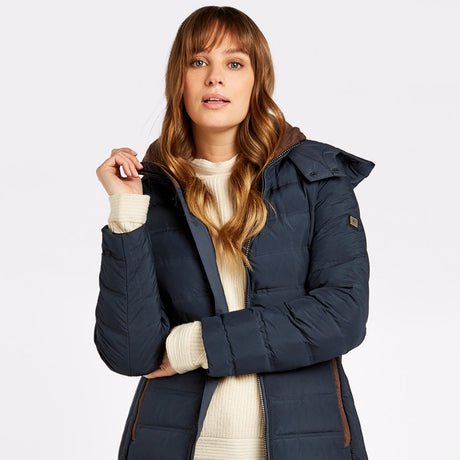 Dubarry Womens Ballybrophy Quilted Jacket #colour_navy