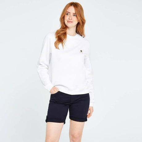 Dubarry Womens Glenside Sweatshirt #colour_white