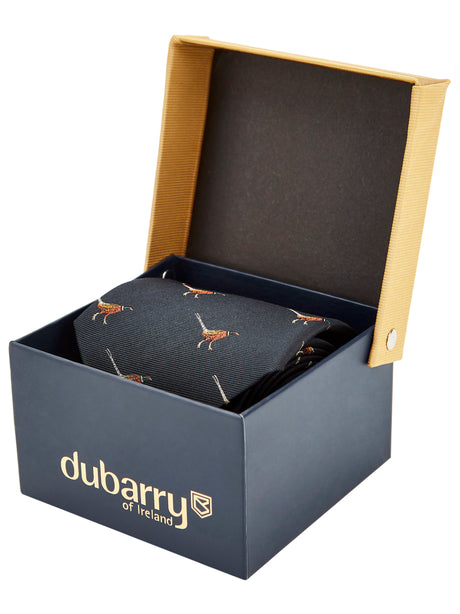 Dubarry Madden Silk Tie #Colour_navy