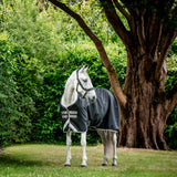 Horseware Ireland Amigo Bravo 12 Original 100g Turnout Rug #colour_black-titanium-grey-silver