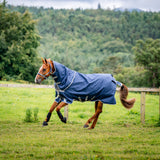 Horseware Ireland Amigo Bravo 12 Plus 0g Lite Turnout Rug #colour_navy-titanium-grey-silver