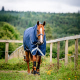 Horseware Ireland Amigo Bravo 12 Plus 400g Heavy Turnout Rug #colour_navy-titanium-grey-silver