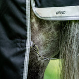 Horseware Ireland Amigo Bravo 12 Plus 0g Lite Turnout Rug #colour_black-titanium-grey-silver