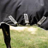 Horseware Ireland Amigo Bravo 12 Wug 0g Lite Turnout Rug #colour_black-titanium-grey-silver