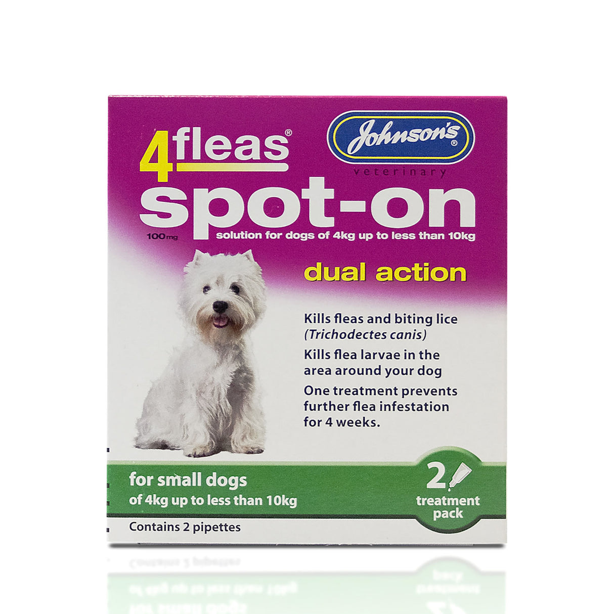 Johnson's Veterinary 4Fleas spot-On For Small Dogs