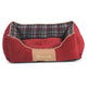 Scruffs Highland Box Bed #colour_red