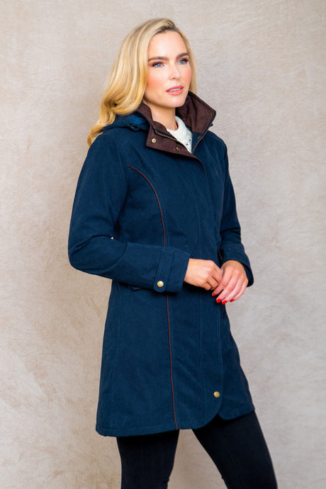 Jack Murphy Una Waterproof Jacket #colour_navy