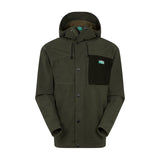 Ridgeline Unisex Tempest Jacket #colour_deep-forest