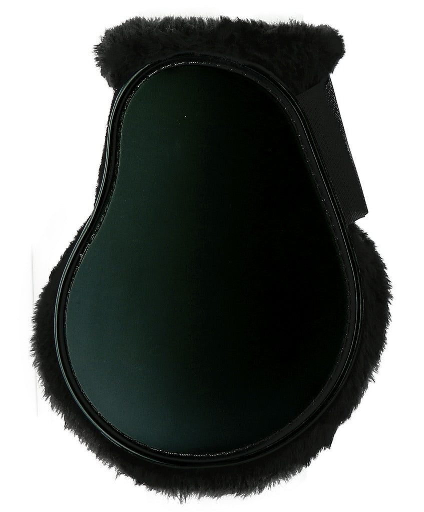 Norton Fleece Fetlock Boots #colour_black