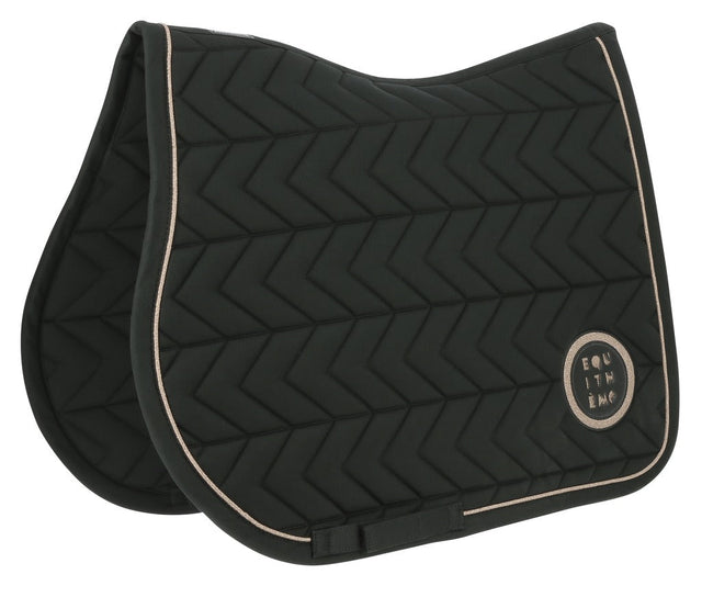 Equitheme Skolstart Saddle Cloth #colour_black