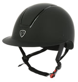 Equitheme Glint Mat Helmet #colour_black