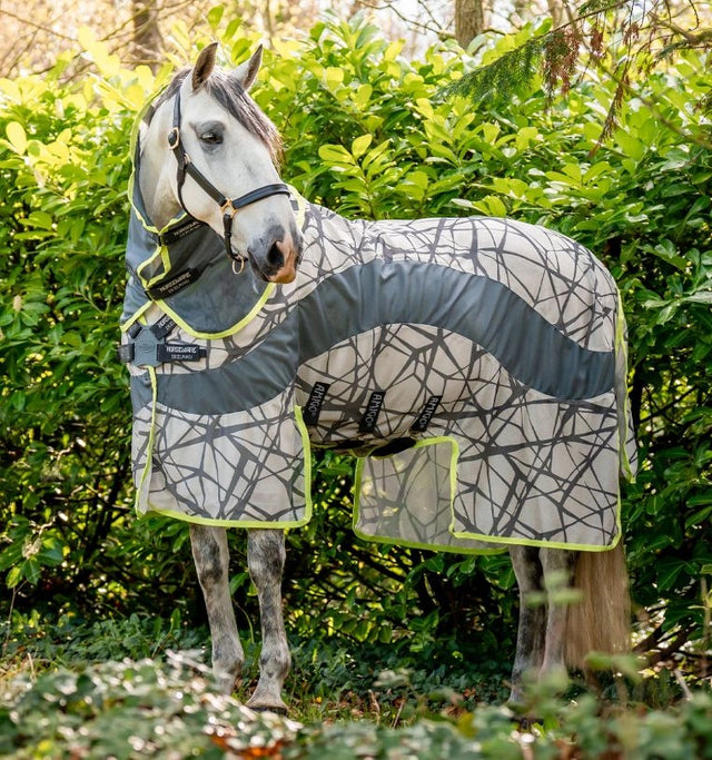 Horseware Ireland Amigo CamoFly Rug #colour_camofly-print-lime