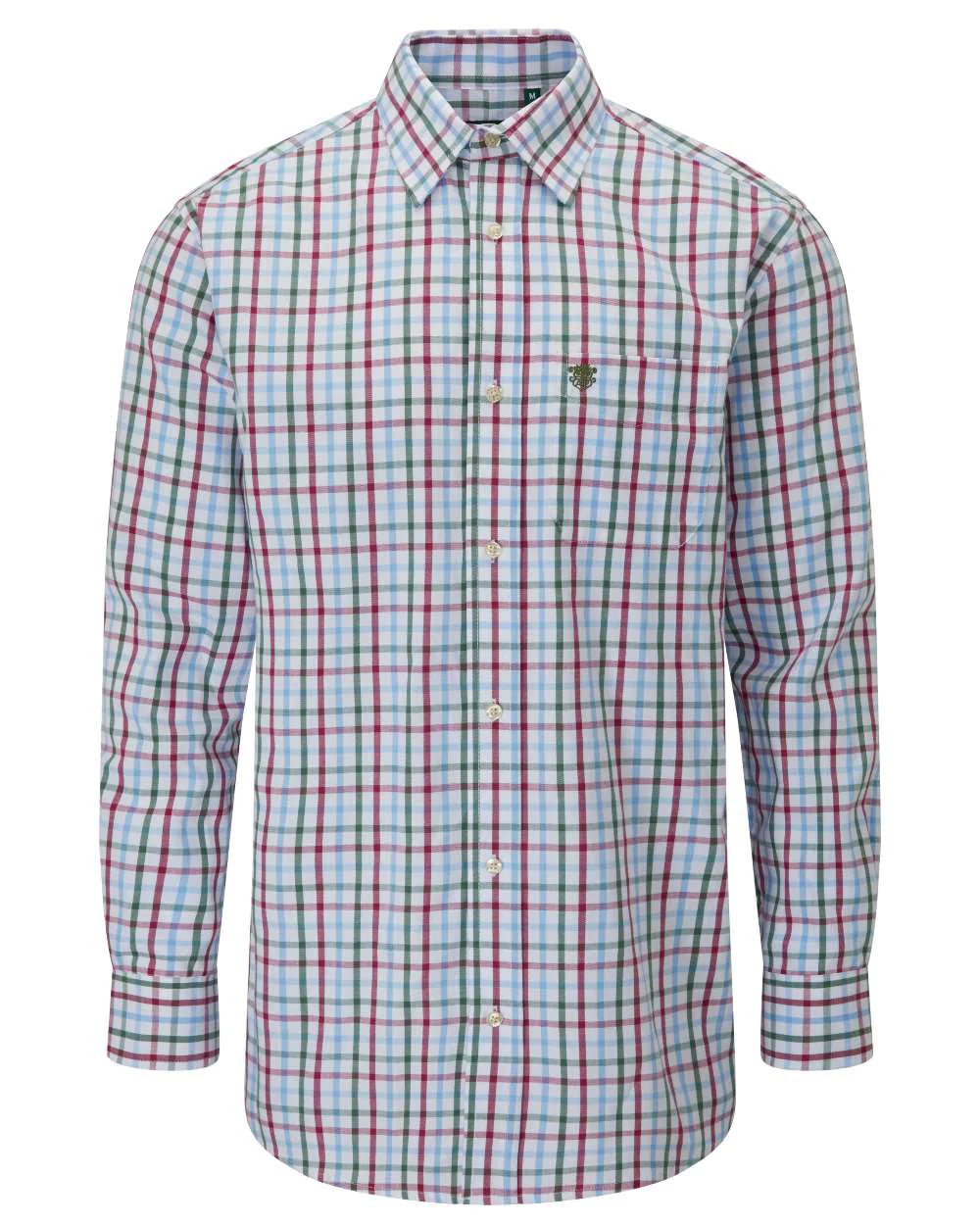 Alan Paine Ilkley Men's Shirt #colour_wine