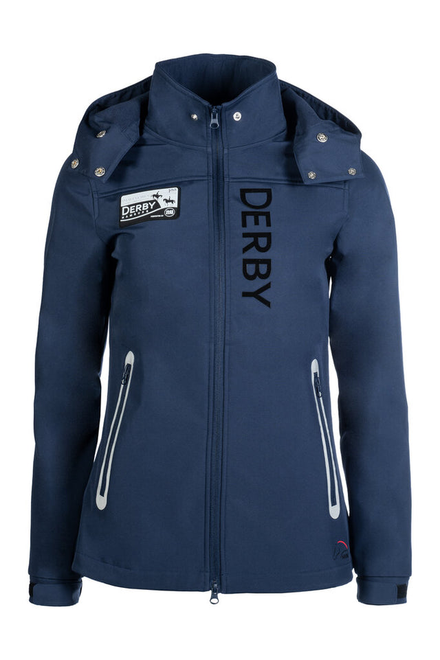 HKM Ladies Softshell Jacket -Derby- #colour_deep-blue