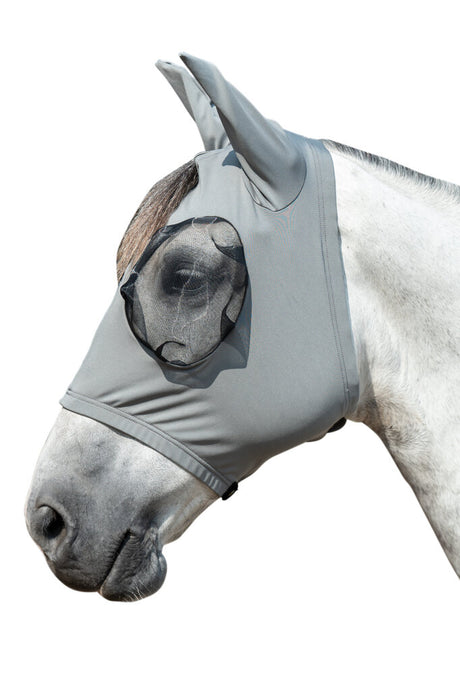 HKM Fly Protection Mask -Elastic- #colour_mud-grey