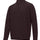 Hoggs of Fife Lothian II 1/4 Zip Pullover #colour_redwood-marl