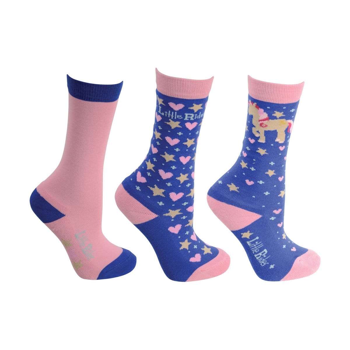 Chaussettes Little Rider Star in Show (Pack de 3)