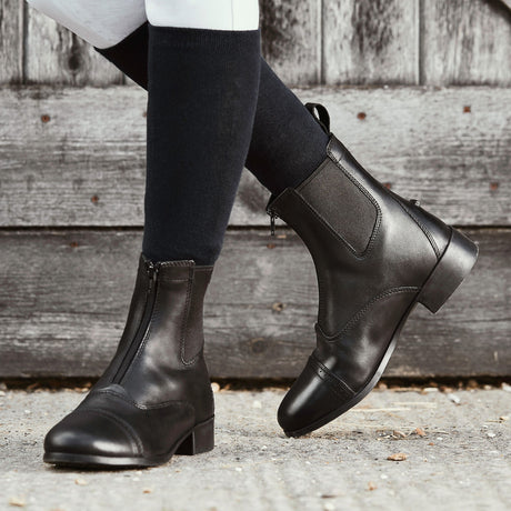 Dublin Elevation Zip Paddock Boots II #colour_black