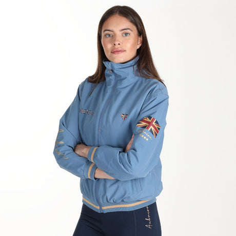 Shires Aubrion Team Ladies Jacket #colour_steel