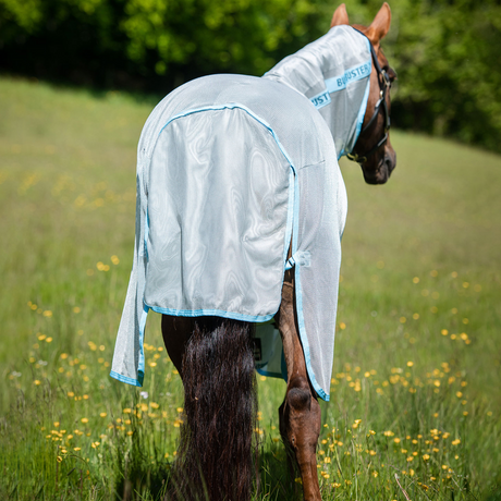 Horseware Ireland AmEco Bug Buster #colour_silver-sky-blue