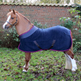 HY Rosie Fleece Rug by Little Rider #colour_navy-pink