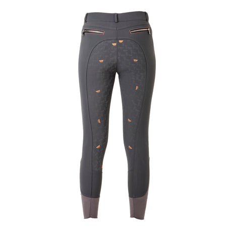 Mark Todd Ladies Elisabeth Sport Breeches #colour_anthracite-orange