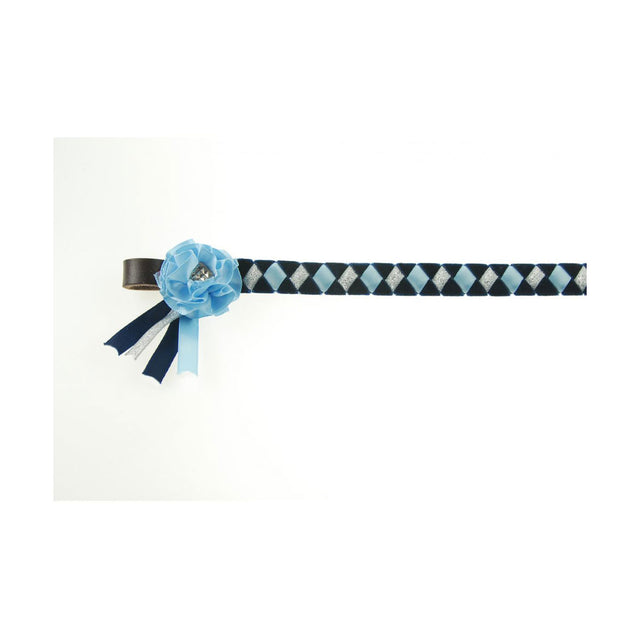 ShowQuest Skipton Browband#colour_navy-pale-blue-silver