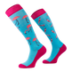 Comodo Junior Novelty Fun Socks Blue Flamingo