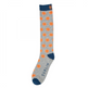 Dublin Single Pack Socks #colour_smiley-neon-orange