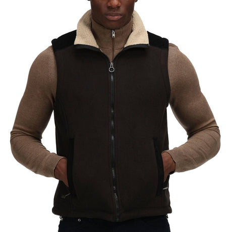 Regatta Professional Faversham Fleece Bodywarmer #colour_black