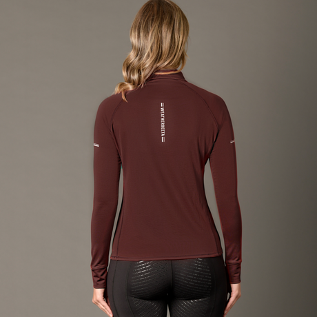 Weatherbeeta Victoria Premium Thermal Baselayer Top #colour_mulberry