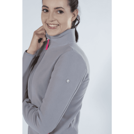 HKM Anna Fleece Jacket #colour_stone-grey