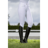 HKM Della Sera Competition CM Style Riding Breeches #colour_white
